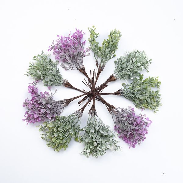 

6pcs vases for home decor christmas decorative flowers wreaths wedding bridal accessories clearance diy gifts artificial plants