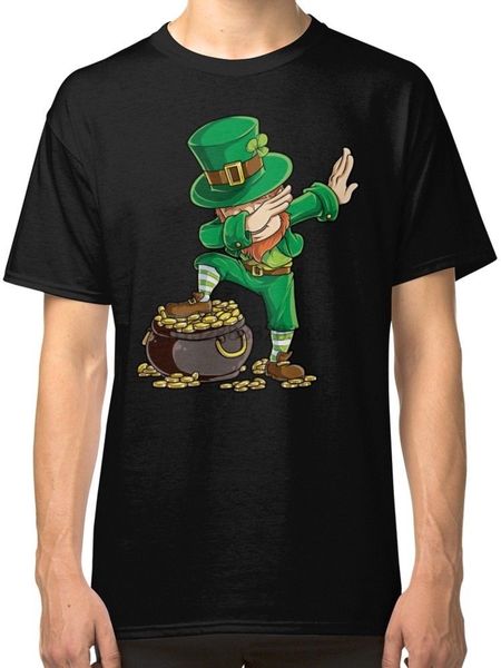 

dabbing leprechaun funny dab st patricks day black t-shirt tees clothing 2018 new fashion brand clothing sport hooded sweatshirt hoodie
