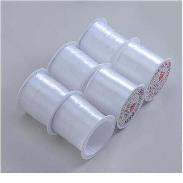 

1 roll fish line wire clear non-stretch nylon string beading cord thread for jewelry making supply wire cord for bead w qylqvi