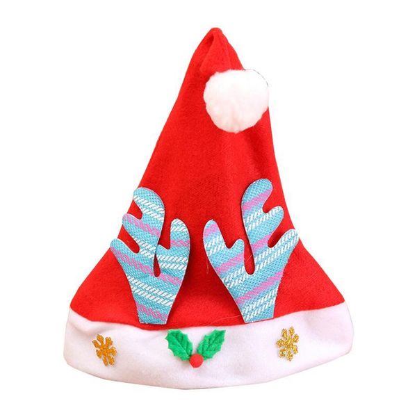 

новые рождественские украшения рождество hat cap antler для детей женщины мужчины мальчики christmas party реквизит костюм украшения xmas bb