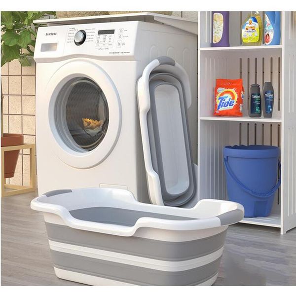 

folding baby bathtub pet bath tubs baby shower portable sile non-slip cat dog bath tubs newborn supplies bathroom ac jlljiy