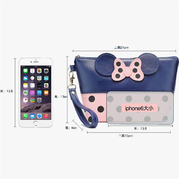 

christmas gift cosmetic bag women 2020 models red bow pu cosmetic bag cosmetics party travel festive cute little