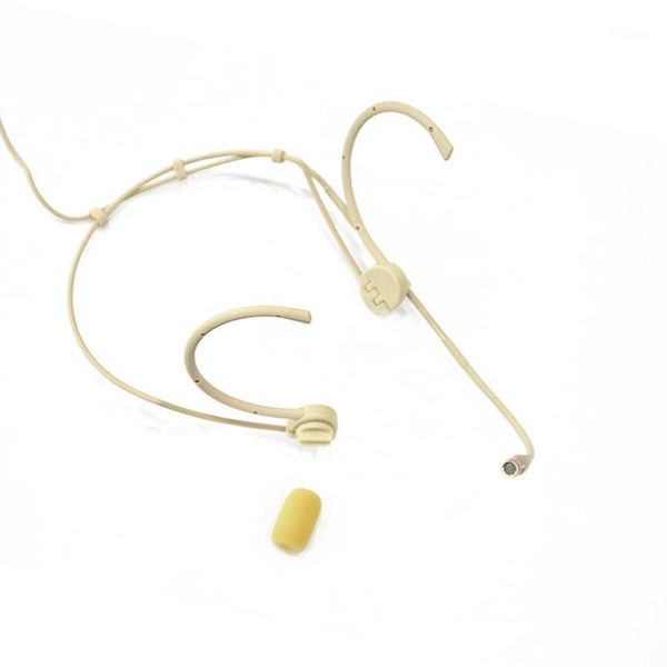 

foldable headset cardioid microphone for g2 g3 g4 ew100 ew300 ew500 digital wireless beltboday system 3.5mm lock1