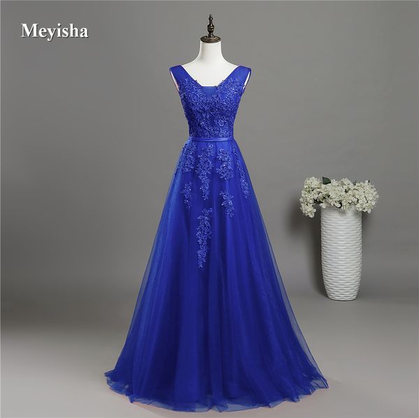 

zj6008 v neck lace beaded navy royal blue burgundy black red silver bridesmaid dresses formal party gowns dress plus size y200109, White;black