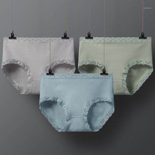 

1pcs panties women's cotton breathable briefs solid soft seamless underwear female intimate seamless brief1, Black;pink