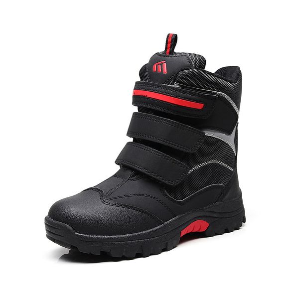 

new 1pair warm thick boots, -30 degree, fashion waterproof boot, boy children non-slip winter fish boots,kids snow boots, Black;grey