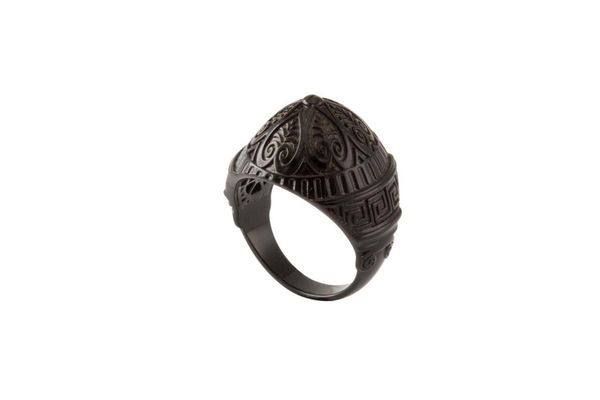 

cluster rings antique istanbul men's ring, Golden;silver