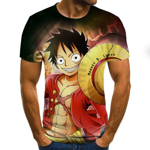 

style male t 3d print shirts aesthetic comics oversized men clothing