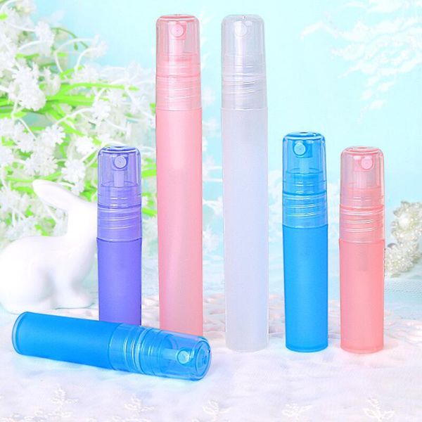 

wholesale 3ml 5ml 8ml 10ml plastic frosted atomizer, spray bottle, perfume bottle dhc1888