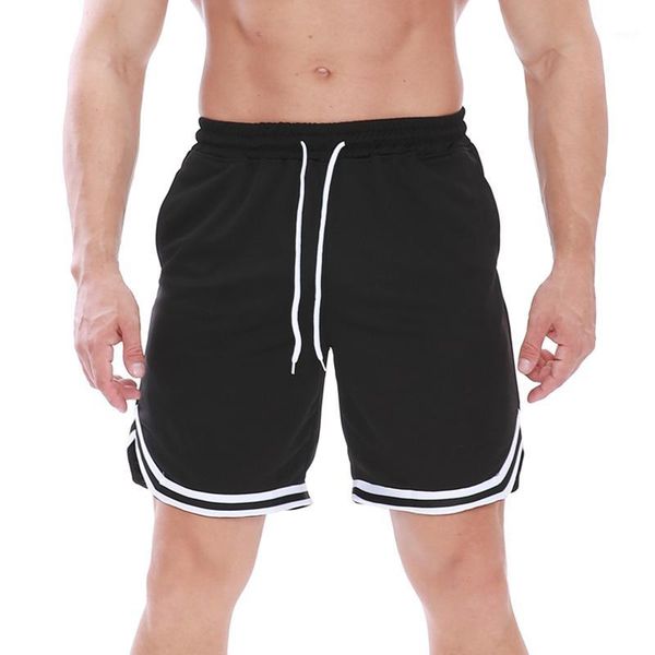 

men's shorts 2021 men's quick-drying breathable basketball sports pants outdoor jogging fitness shorts1, White;black