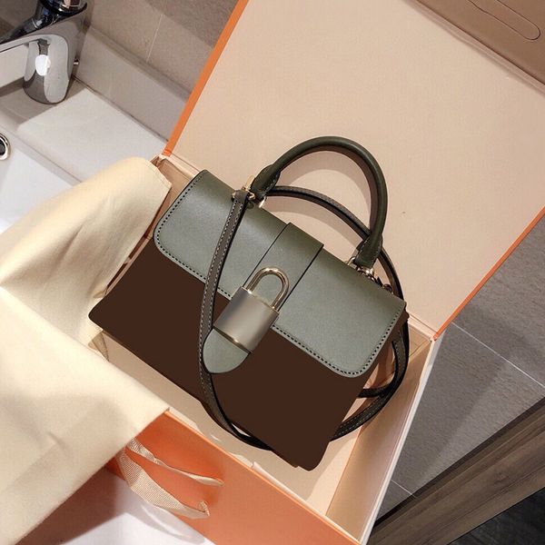 

2020 fashion women stripes genuine leather handbags female crossbody shoulder bags leather messenger bags for ladies bag totes