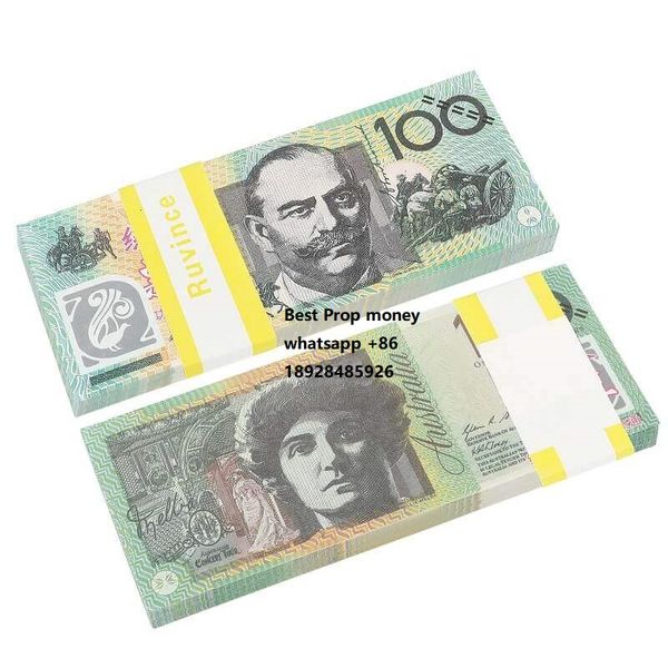 

australian dollar aud banknotes paper play money movie props
