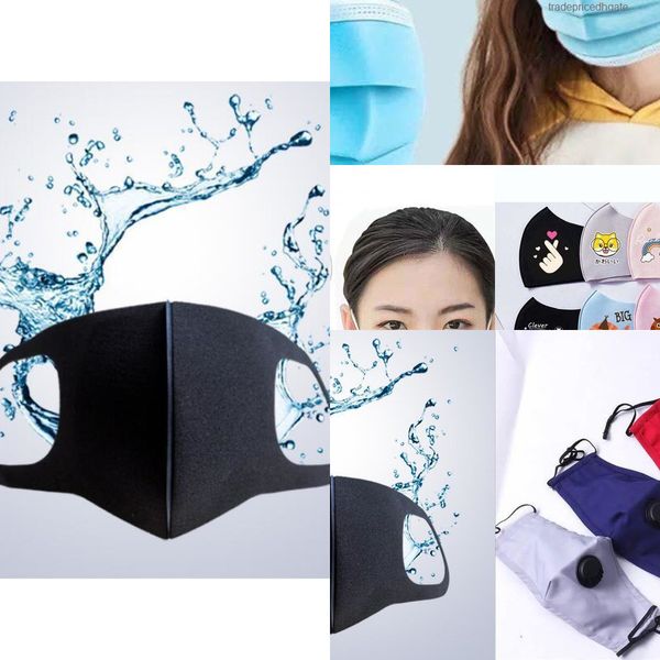 

polyurethane mask anti-dust with face valve breathing porous smoke pollution washable reus h2vi 74s0