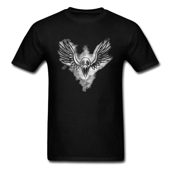 

crow bone wing tshirts logo футболка на заказ футболки фанки черный tops hip hop graphic tees ткань одежды прохладный спорта с капюшоном hoo