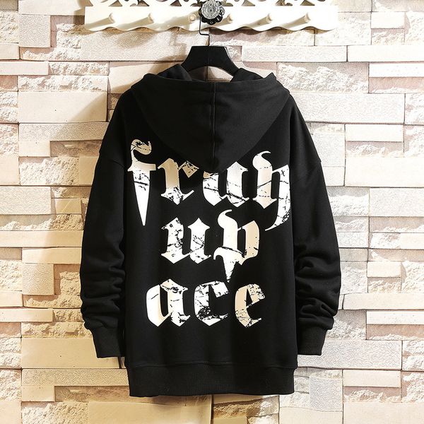 

new men's oversized 5xl 2021 harajuku hoodie oversize for men black man hoody hip hopmen hooded sweatshirt 9eke