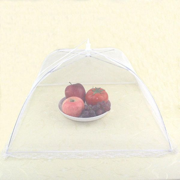 

8pcs foldable food covers large pop up mesh screen protect kitchen fly mosquito food protector picnic net umbrella a20 bbyrrs lipper