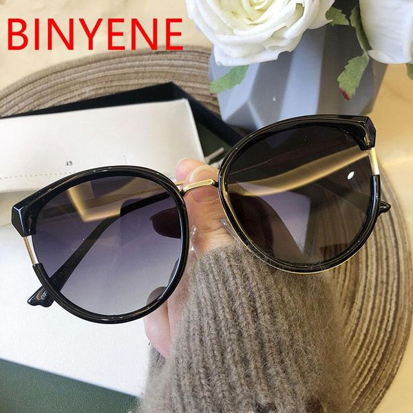 

oversized sunglasses for women cat eye shades korea style polarized sun glasses women 2020 cute ladies eyewear uv400, White;black