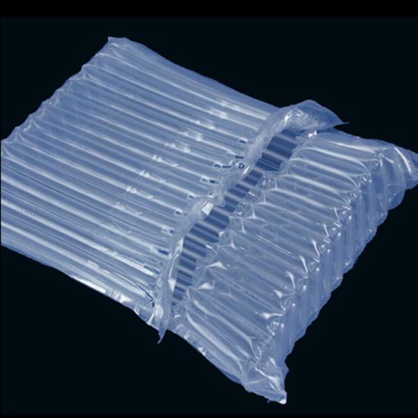 Hot PE Bag 13 * 21cm Air Dunnage Bag Air Filled Protettivo Powered Milk Wrap Gonfiabile Cuscino d'aria Colonna Wrap Borse