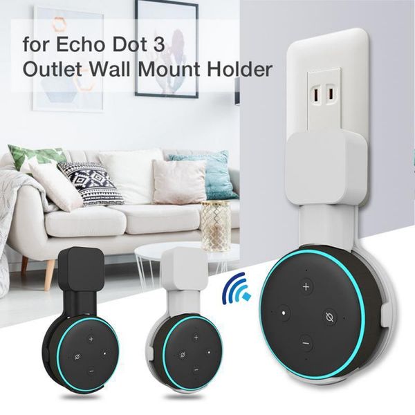 

мини-розетка для крепления на стене висящий для echo dot третьего поколения держатель us штекер штекер в маунт стенд работы с echo wmtgad yy