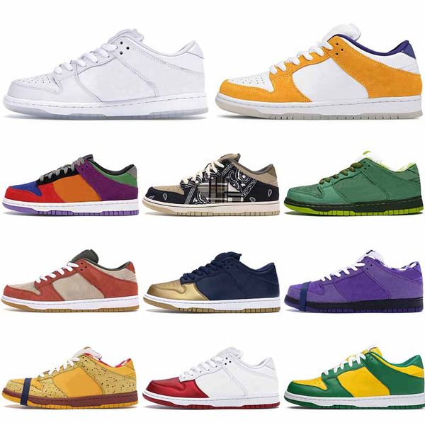 

2021 sb dunk топ-качество мужчины беговые обувь dunky chunky белый алмаз viotech travis scotts de la soul mens trainers женщины спортивные к, White;red