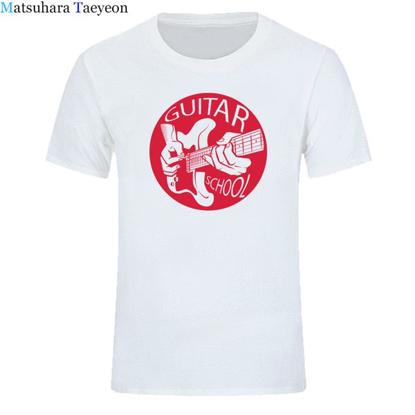 

brand clothing summer guitar school pattern solid mens casual tshirt male short sleeve plus size sport hooded sweatshirt hoodie men t shirt