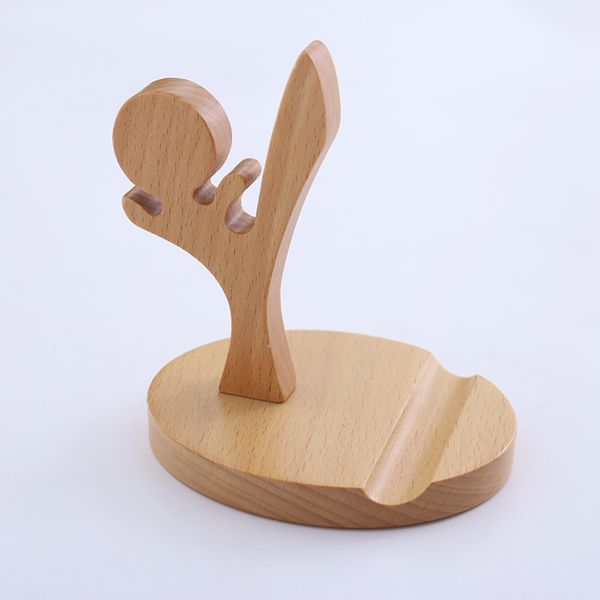 

fq brand wholesale wooden holder/cute holder/ bracket mobile phone stand