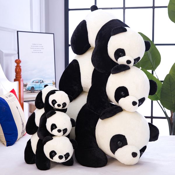 

New style panda doll panda plush toy doll mascot custom gift LOGO wholesale