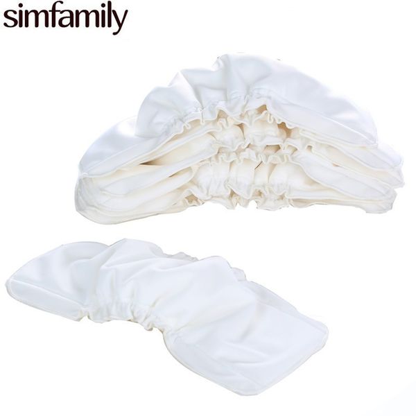 

simfamily]5 pcs reusable bamboo cotton insert baby cloth diaper mat nappy inserts changing liners 5 layer each insert wholesale 1016