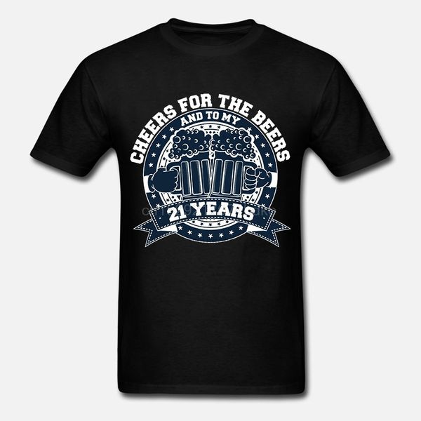 

men's 21st birthday cheers for the beers and to my 21 years 21st birthday gifts hoodie designers t shirts sweatshirt