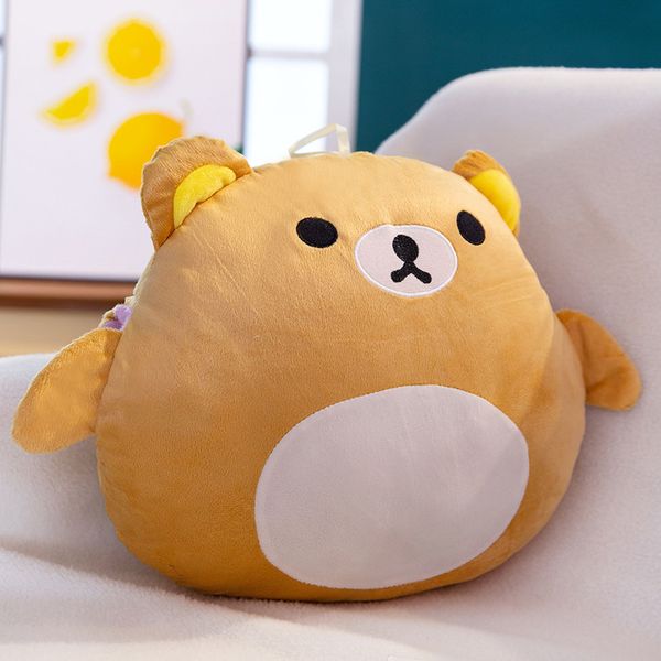 

cute soft winter hand warmer plush toy cartoon lovely animal stuffed toy kid girl friend christmas gift