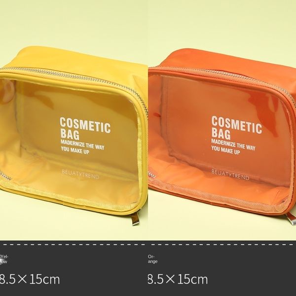 

qzkz4 cosmetic women's small travel portable skin care product cute bagcosmetic bag storage bagtransparent waterproof wash bag storage