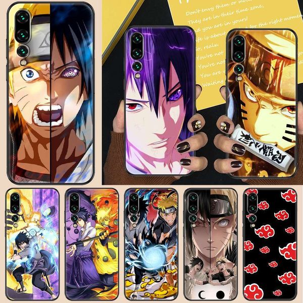 

1dwanimation naruto uchiha sasuke mobile phone set huawei p pal p10 p20 p30 p40 10 20 smart z pro lite 2019 black 3d cola trend set