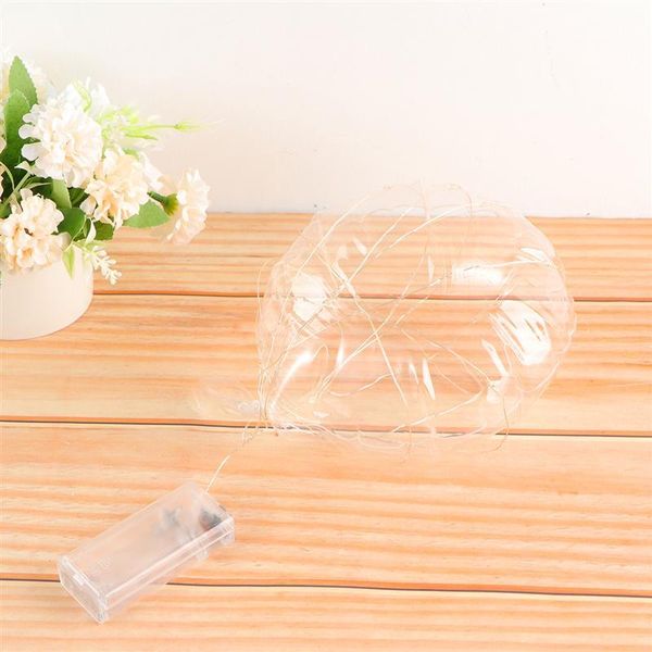 

18-дюймового шар мигающего свет смешанного цвета светодиодного up air пего шар с медной проволокой и светодиодного бар день рождения jllvgn