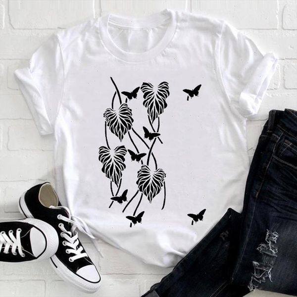 

women cute 2021 new cartoon spring summer fashion 90s clothing lady clothes print tshirt female tee ladies graphic t shirt, White