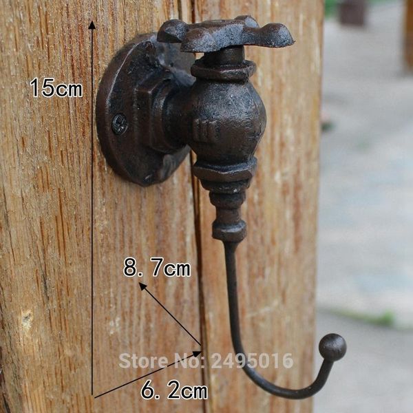 

cast iron upper water valve wall hook