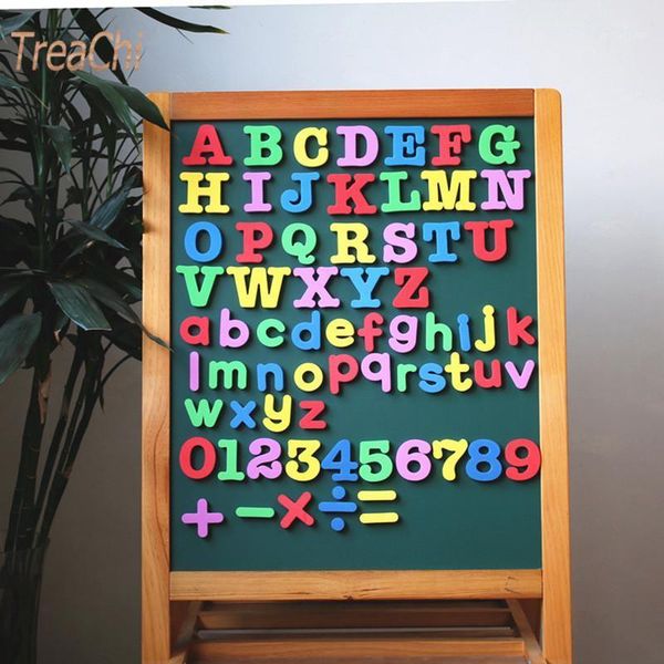 

decorative objects & figurines eva magnetic alphanumeric refrigerator paste blackboard letters and numbers sticker kids early education home