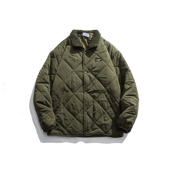 

2021 winter vintage suit tides in fashion taste new cotton jacket ibfs, Black