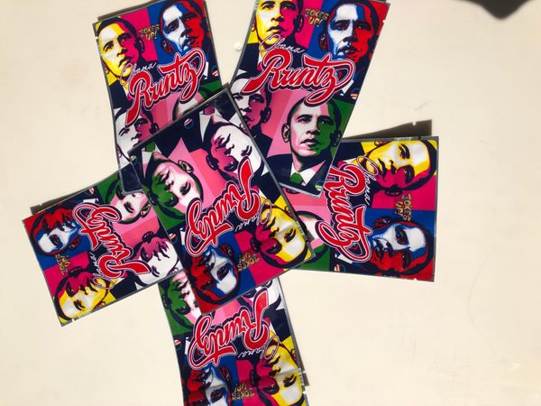 

jokes up obama runtz mylar bags 3.5-7g childproof edibles plastic zipper package dry herb tobacco flower bbyucs bdesports