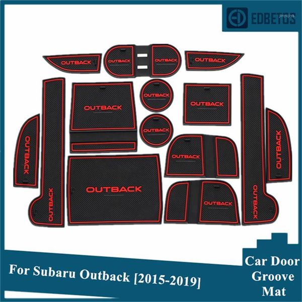 

for outback 2020 2020 accessories for outback gate slot mat door groove mat1