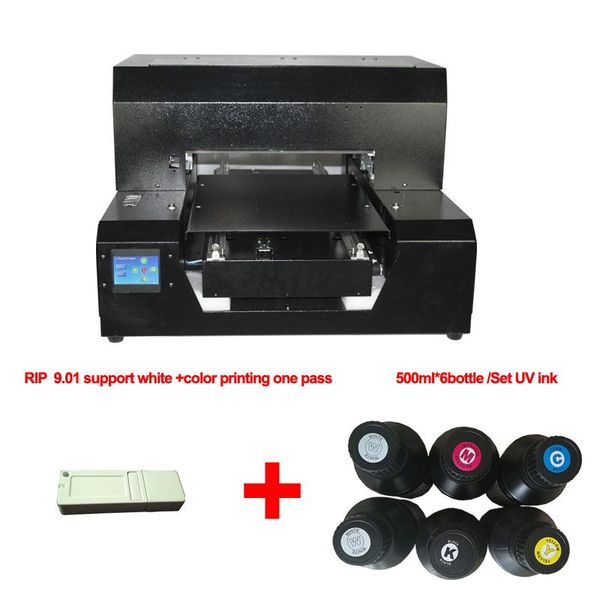 

a3 size automatic uv flatbed printer for phone case t-shirt plastic aluminium print