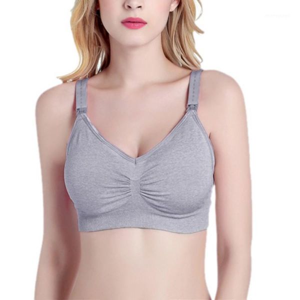 

bras women soft bra without steel rings breast feeding maternity wire breastfeeding push up pregnant underwear tank, Red;black