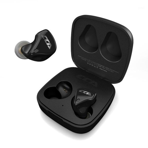 

cca cx10 true wireless in-ear bluetooth 5.0 earphone hybrid driver gaming earphones bass earbud low latency for audiophile/game1