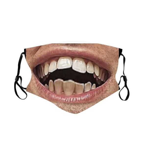 

печать 1pc 3d мужчины женщины загрязнения spatter маски щит смешной printed маска для лица мода #z