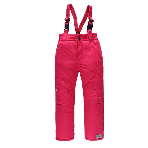 

olekid children winter overalls for girl waterproof warm cotton kids boys snow jumpsuit 3-16 years teenagers ski pants trousers 201112, Blue
