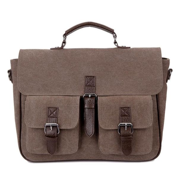 

1pcs men's bag new style briefcase in autumn and winter business and leisure one shoulder portable diagonal backpack