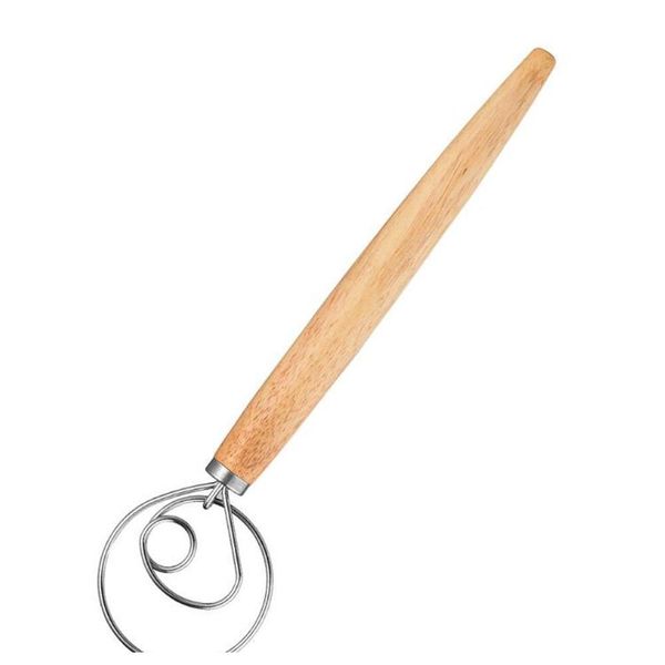 

stainless steel egg beater 13 inch diy bread dough tools baking accessories danish dough whisk stick kitchen gad jllhzz dh_niceshop