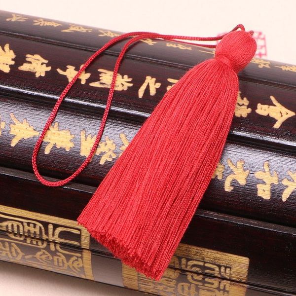

10pcs 7cm polyester cotton mini tassels diy pendant jewelry curtain garments decorative accessories key chain handbag pendants h bbykua
