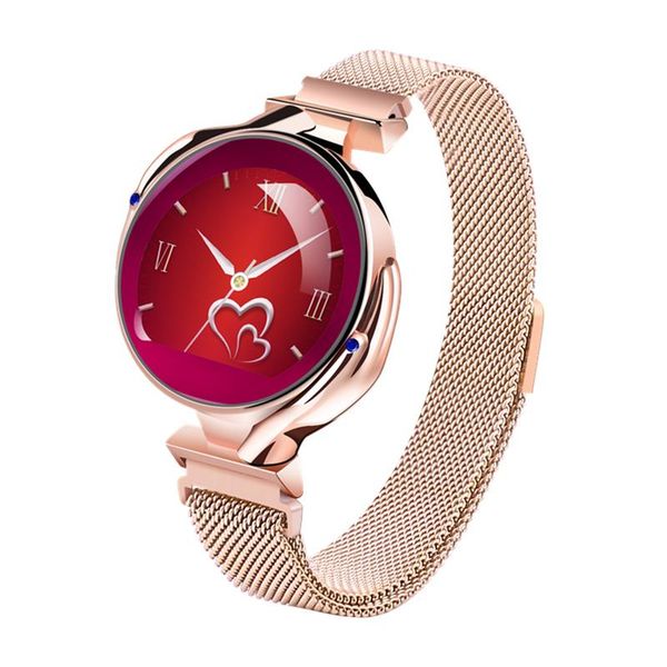 

новый z38 смарт часы женщины luxury пульсомер артериального давления smartwatch фитнес tracker спорт умный браслет pk h8 z18 h1 wmtkfg