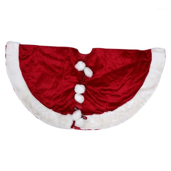 

1pc red chic holiday christmas tree apron xmas tree ornament for christmas office1