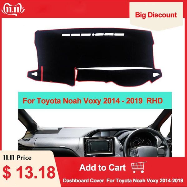 

car inner dashboard cover dash mat carpet cushion for noah voxy 2014 2015 2016 2017 2018 2019 right hand drive sun shade1